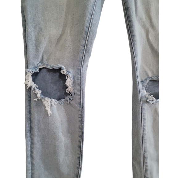 Rolla's Eastcoast Ankle High Rise Super Skinny Jeans with Stretch Light Wash 26 - Picture 3 of 9